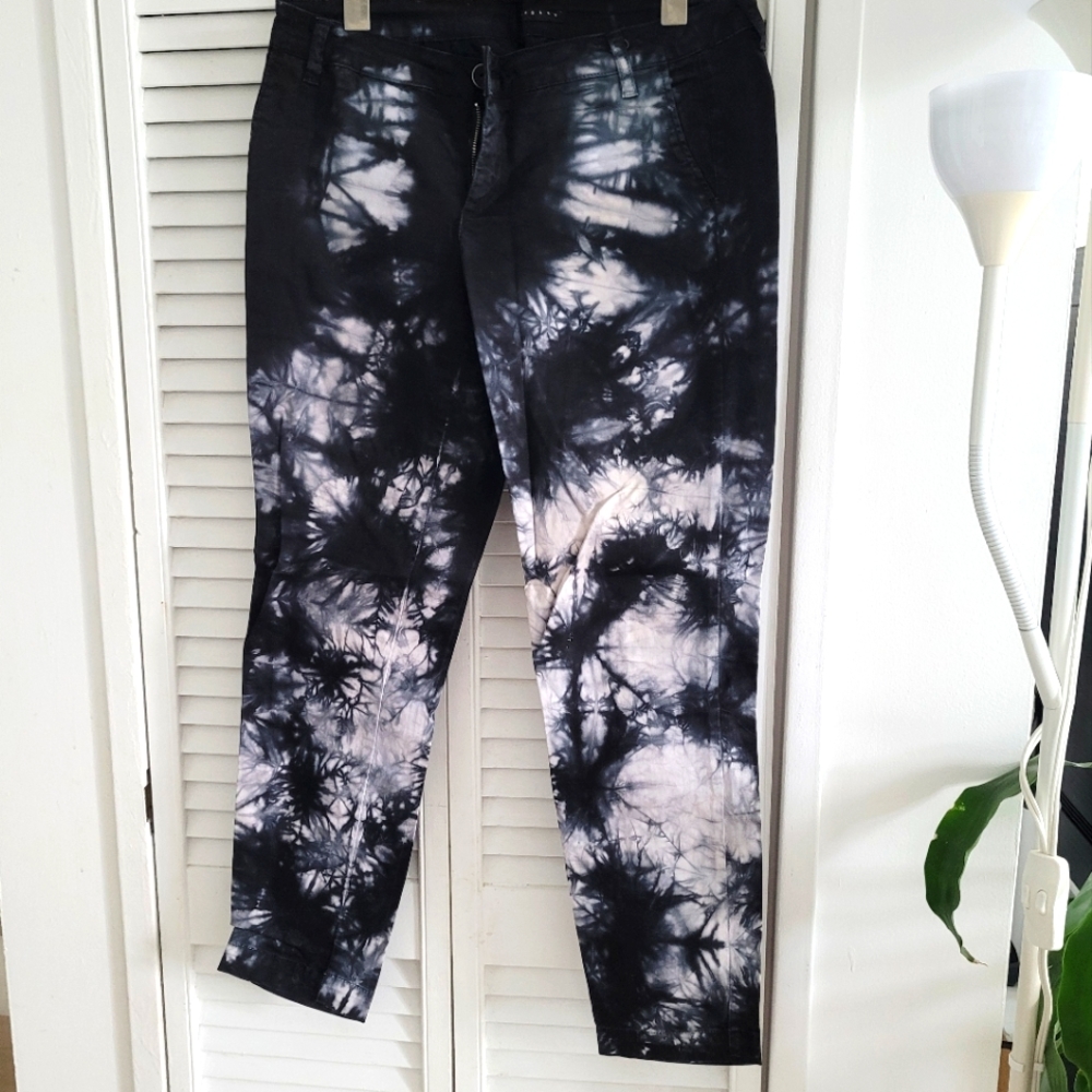 Sisley Bleach dyed Pants Size eu 42
